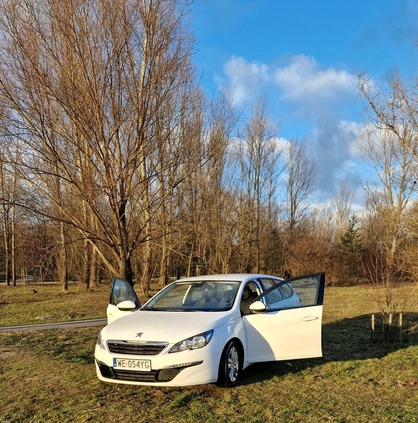 Peugeot 308 cena 36999 przebieg: 150000, rok produkcji 2016 z Warszawa małe 46